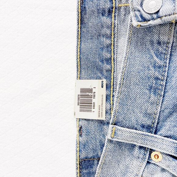 Levi's 511 Slim Shorts Men's Light Wash Denim Jean Shorts SZ42 NWT - Picture 2 of 6